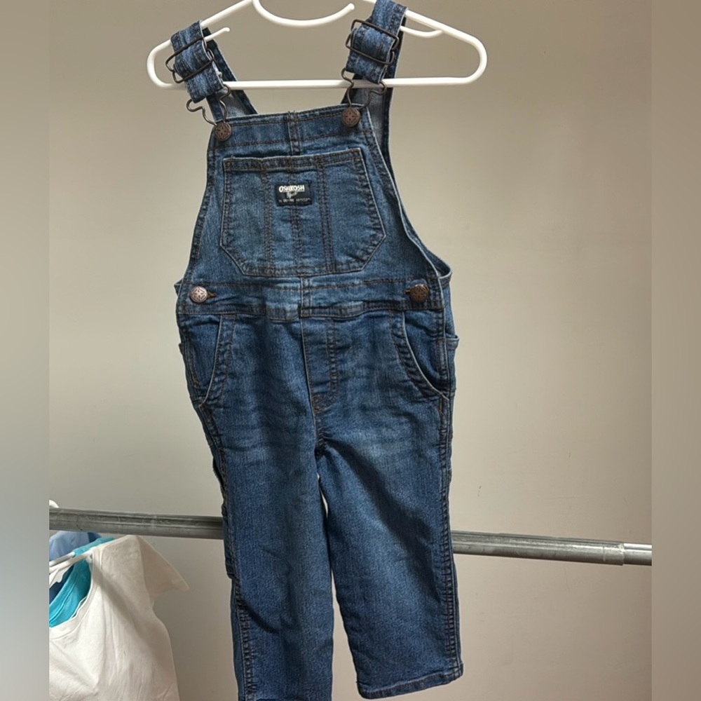 Osh Koshbgosh little boy overalls. 2t